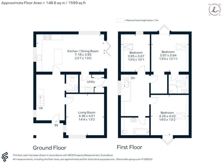 Floorplan 1 for The Chestnuts, High Street, Haslemere, GU27