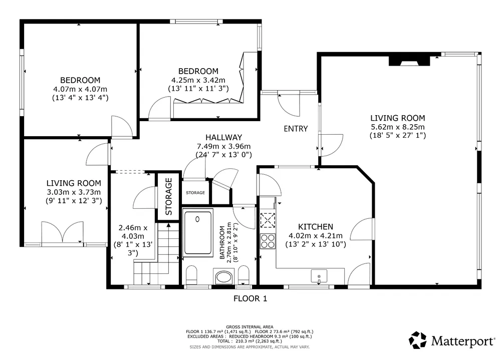 Floorplan for 119 Avondale Road, Killiney, Co Dublin, A96X4C9