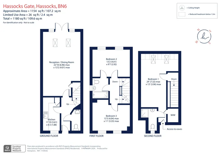 Floorplan 1 for Hassocks Gate Hassocks BN6