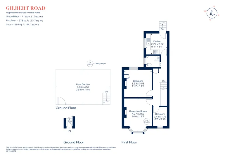Floorplan 1 for Gilbert Road Wimbledon SW19