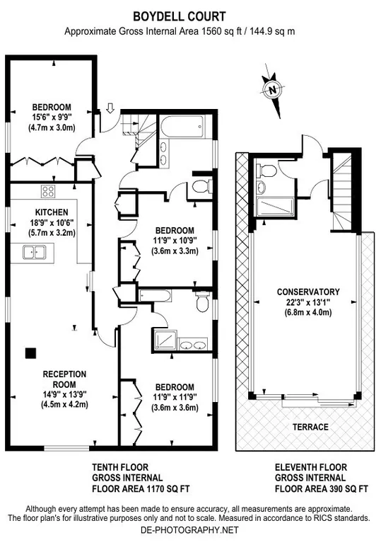 Floorplan 1 for St. Johns Wood Park St Johns Wood NW8