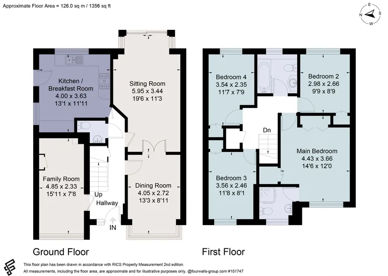 Floorplan 1 for Wynches Farm Drive, St. Albans, AL4