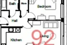 807 Armstrong House, Fletton Quays, Peterborough floorplan 1 out of 1