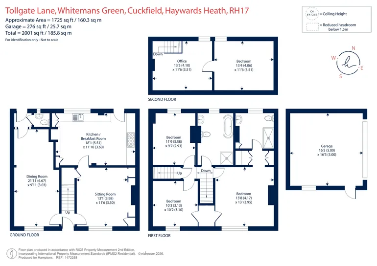 Floorplan 1 for Whitemans Green, Cuckfield, RH17