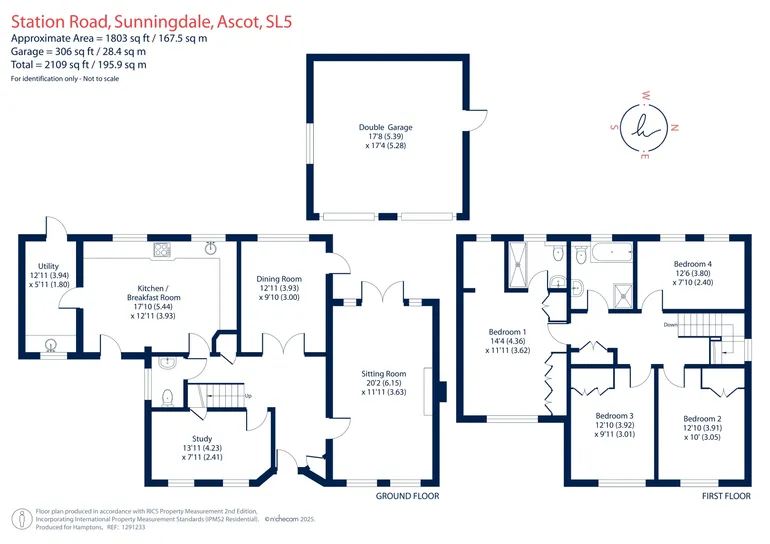 Floorplan 1 for Station Road, Sunningdale, SL5