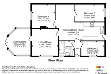 The Bungalows, Hensall, Goole floorplan 1 out of 1