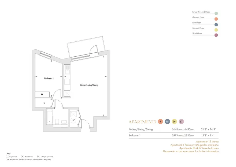 Floorplan 1 for Walton Street, Aylesbury, HP20
