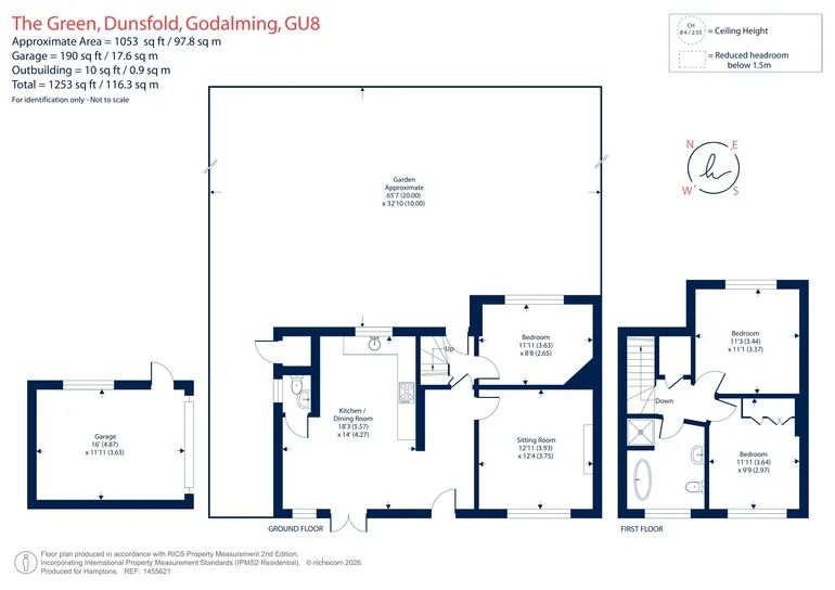 Floorplan 1 for The Green Godalming GU8