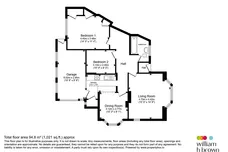 Sutton Passeys Crescent, Nottingham floorplan 1 out of 1