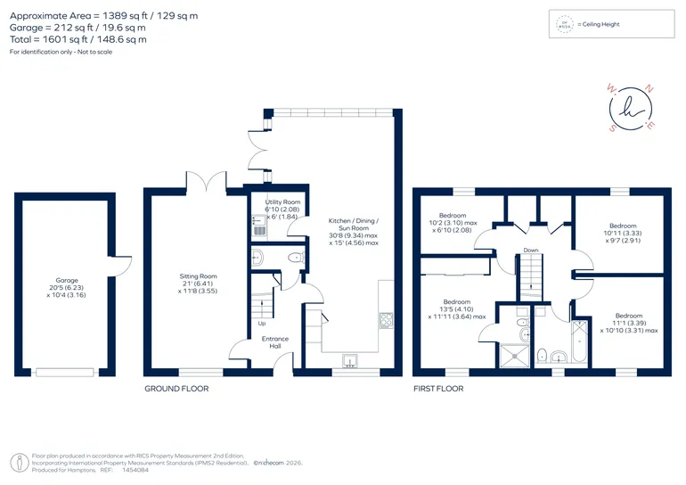 Floorplan 1 for Jenners Yard, Swindon, SN6