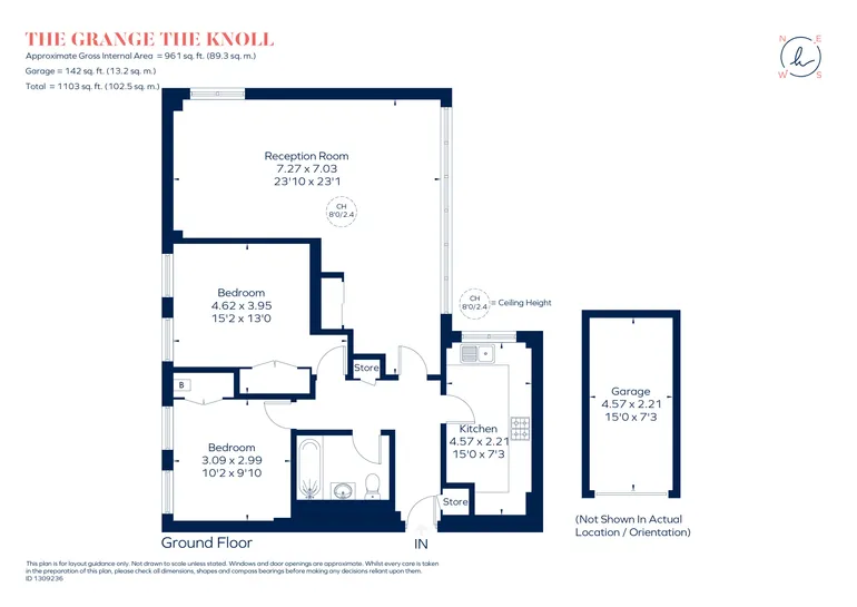 Floorplan 1 for The Knoll, Ealing, W13