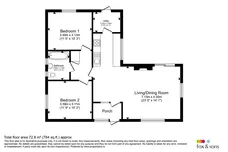 Cocks Lake Lane, Notter, Saltash floorplan 1 out of 1