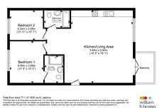 Broom Hayes, Broom Valley, Rotherham floorplan 1 out of 1