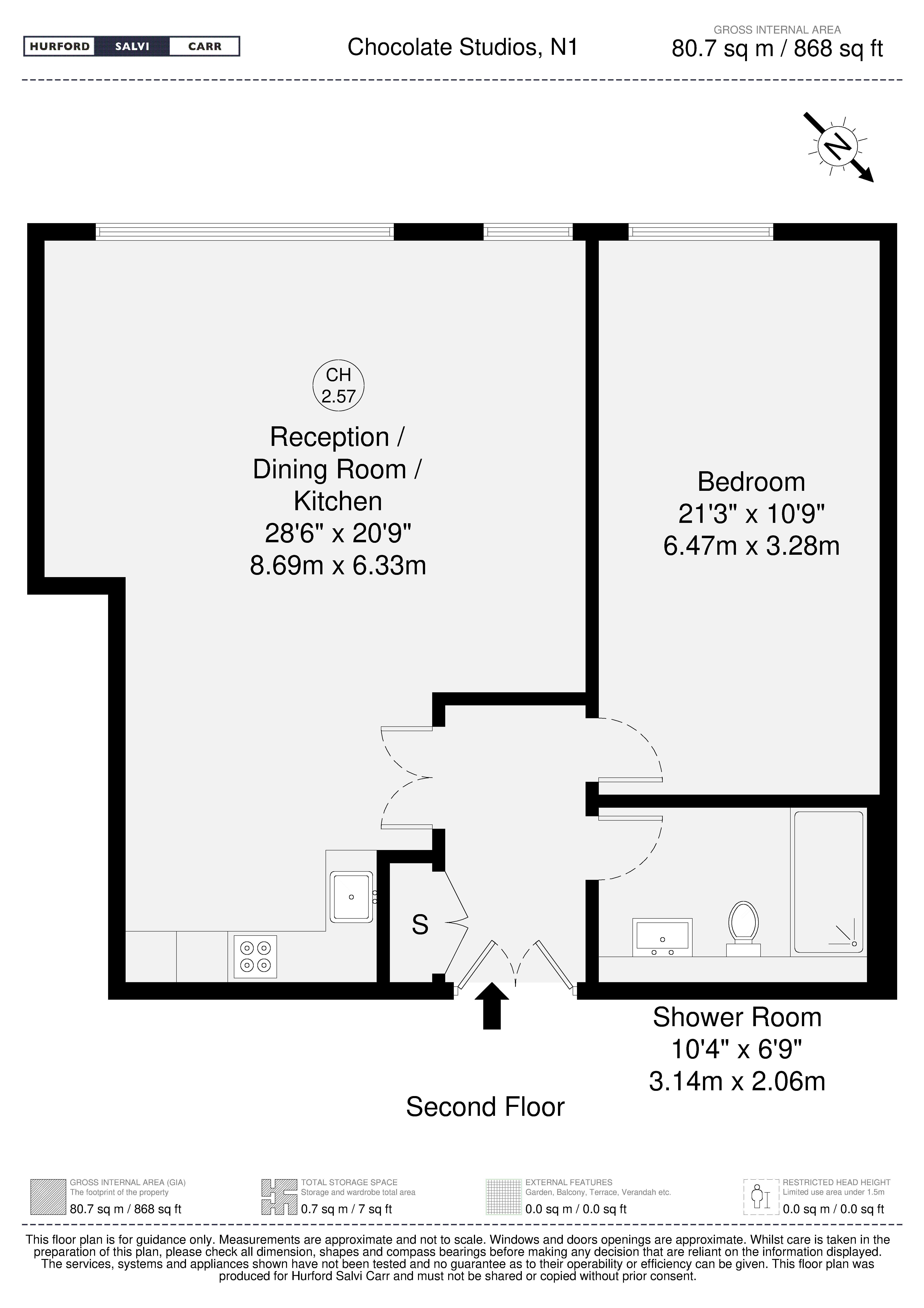 Shepherdess Place, London, N1 floorplan