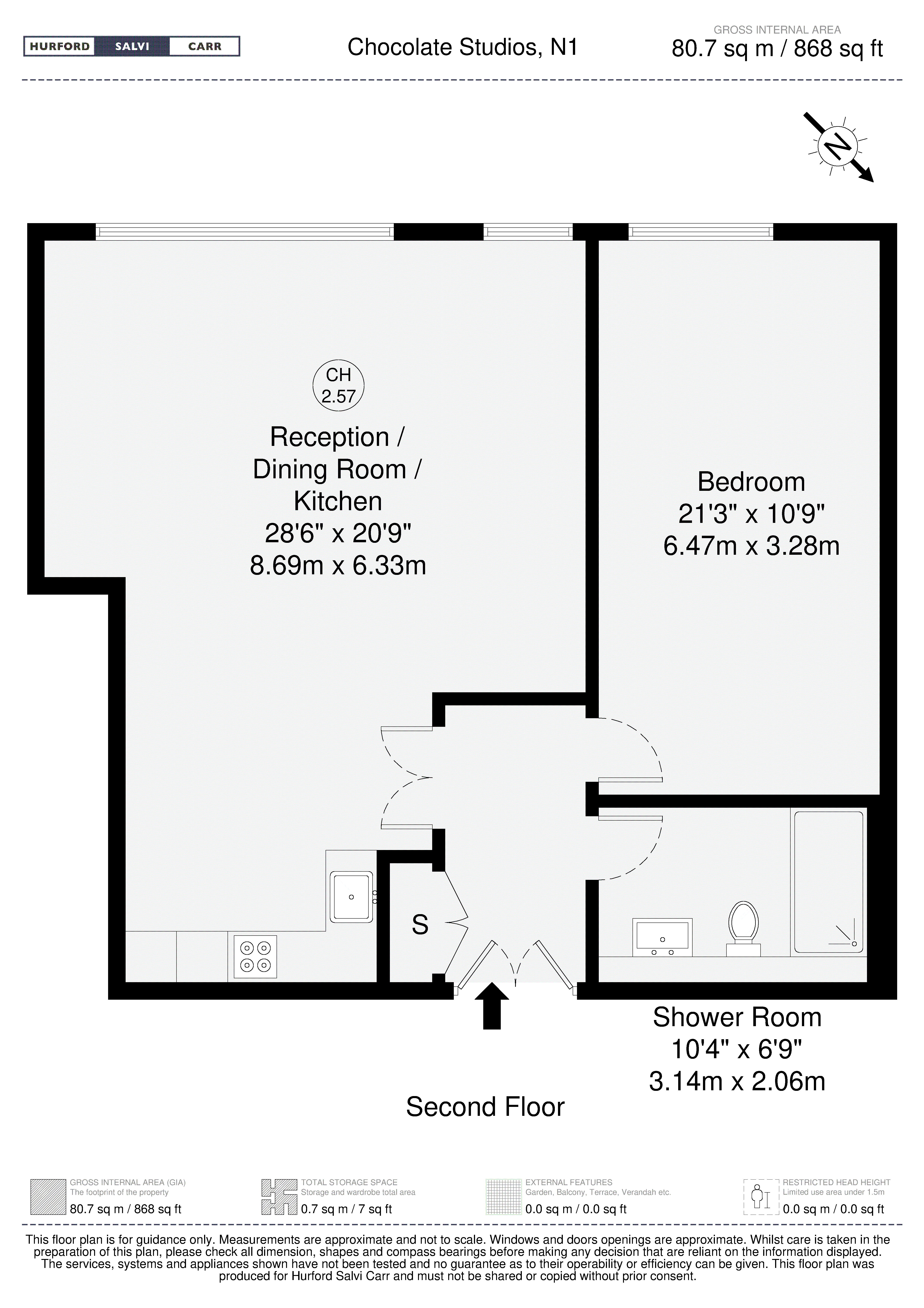 Shepherdess Place, London, N1 floorplan