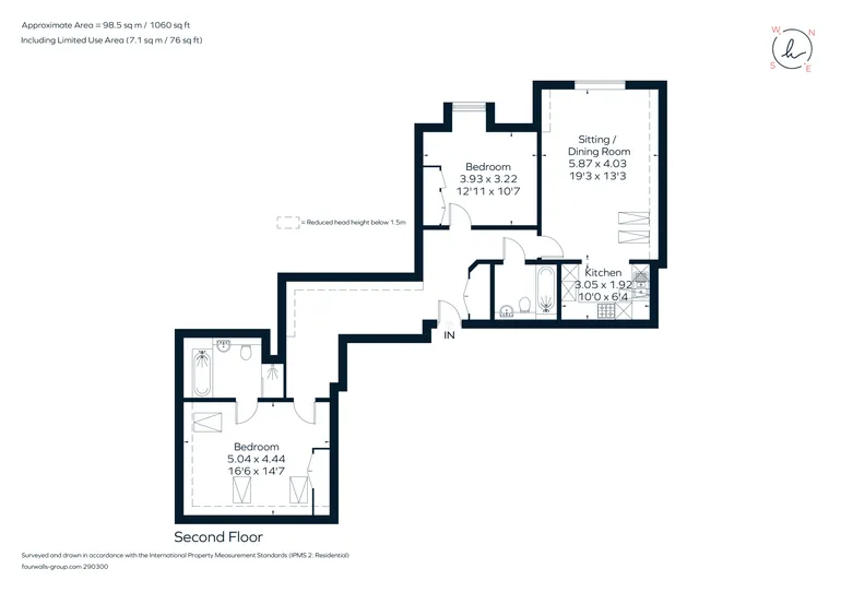 Floorplan 1 for Finchampstead Road, Wokingham, RG41