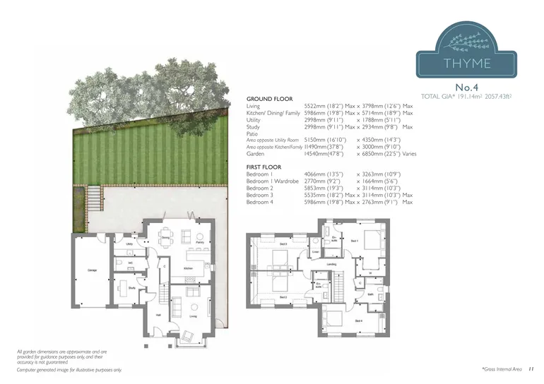 Floorplan 1 for Herb Grove, Banstead, SM7