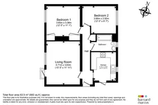 Merefield Gardens, Tadworth floorplan 1 out of 1