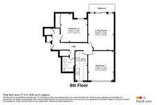Hartington Place, Eastbourne floorplan 1 out of 1