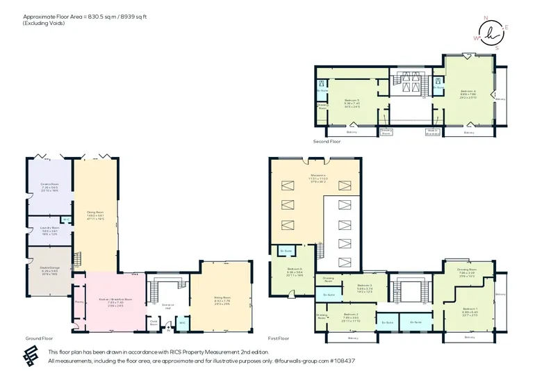 Floorplan 1 for Burnt Farm Ride, Goffs Oak, EN7