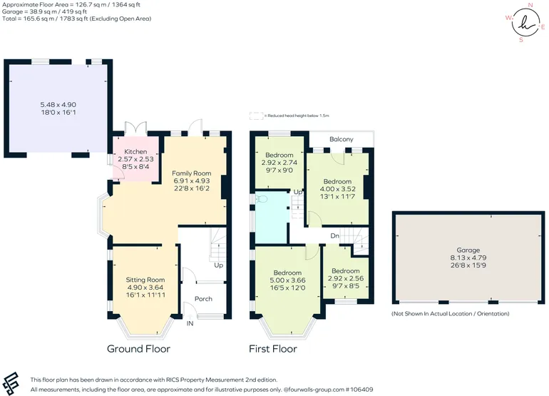 Floorplan 1 for Lansdowne Road, Stanmore, HA7