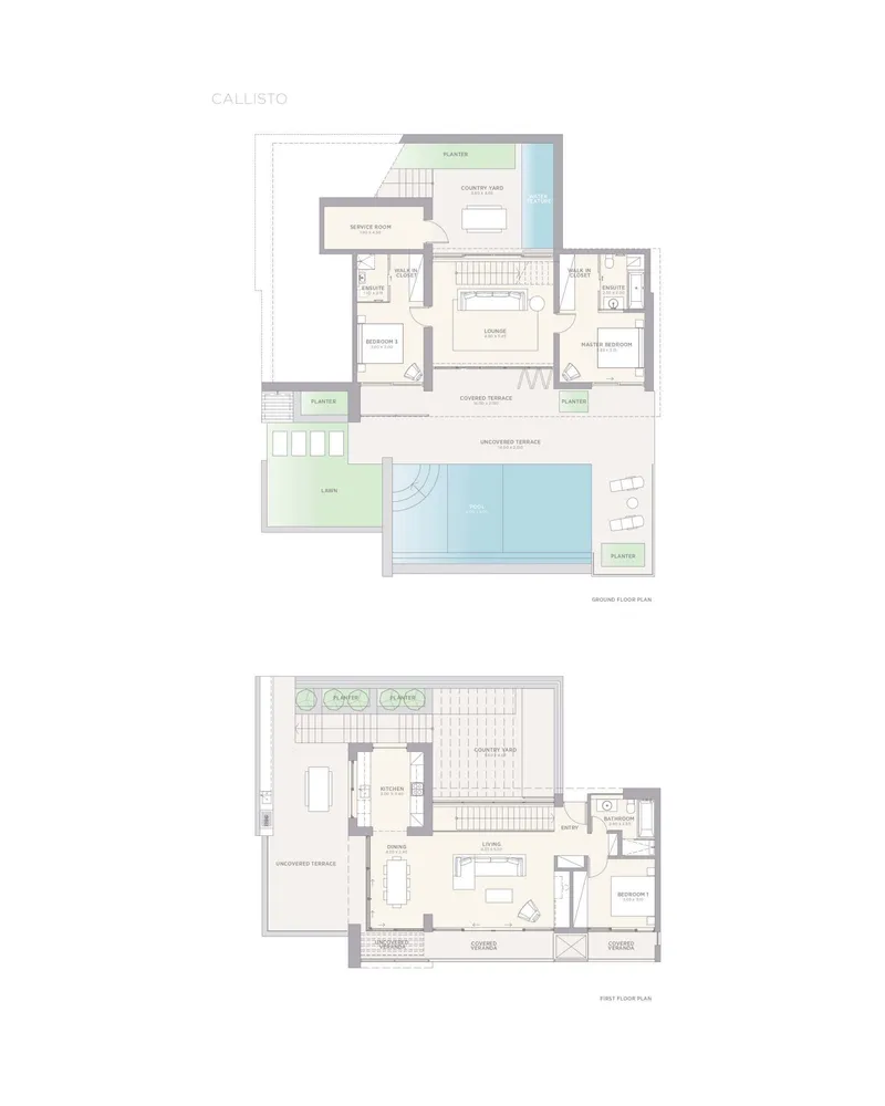Floorplan for Tsada, Pafos, Cyprus