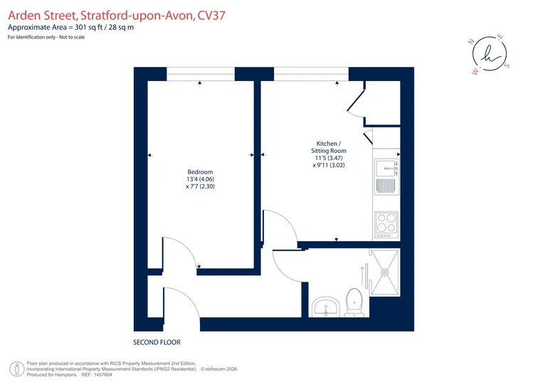 Floorplan 1 for Arden Street Stratford-upon-avon CV37