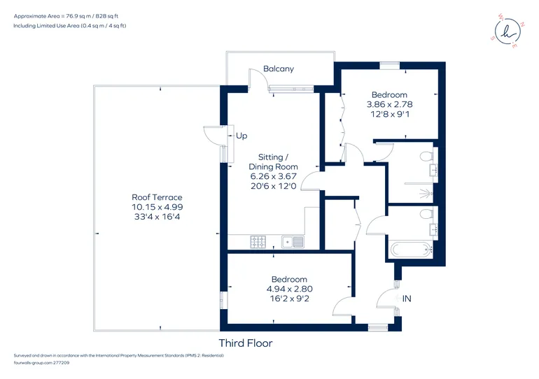 Floorplan 1 for Albion Way Horsham RH12