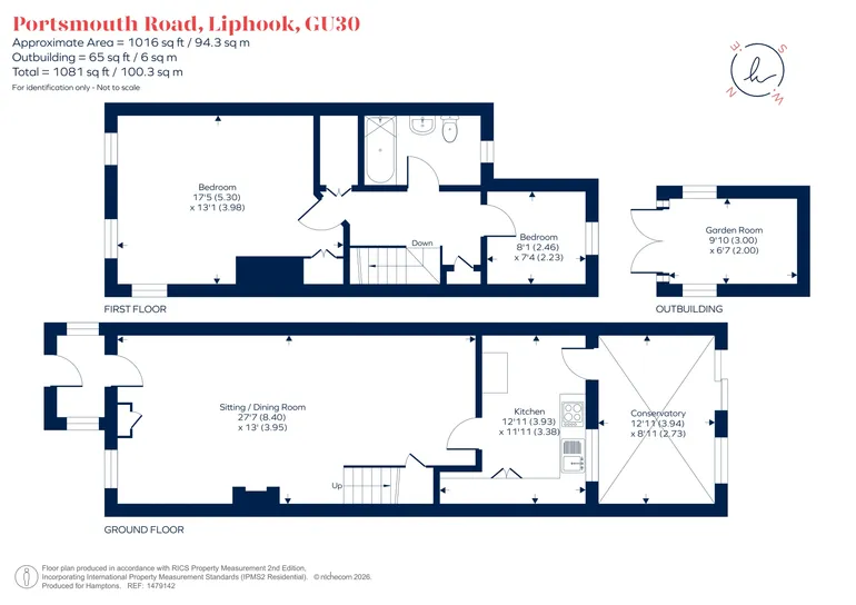 Floorplan 1 for Portsmouth Road, Liphook, GU30