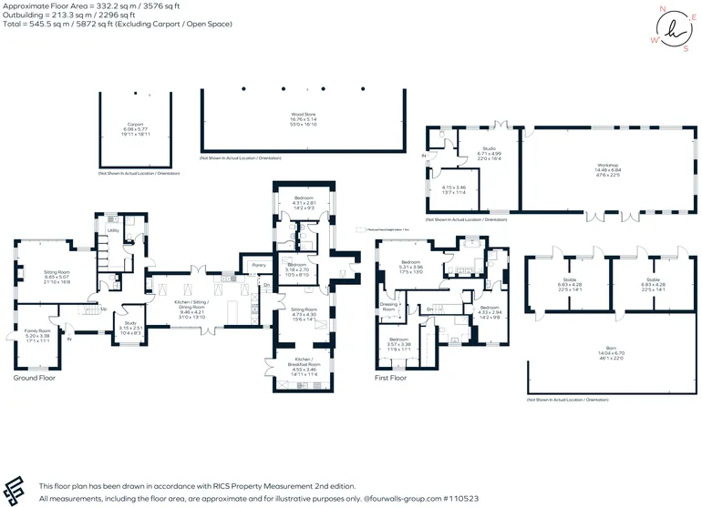 Floorplan 1 for Moonsbrook, Oakhill, BA3