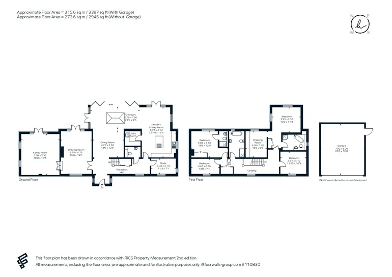 Floorplan 1 for Tall Trees, Cirencester, GL7