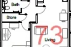 603 Armstrong House, Fletton Quays, Peterborough floorplan 1 out of 1