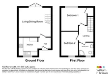 Hall Close, Hemsworth, Pontefract floorplan 1 out of 1