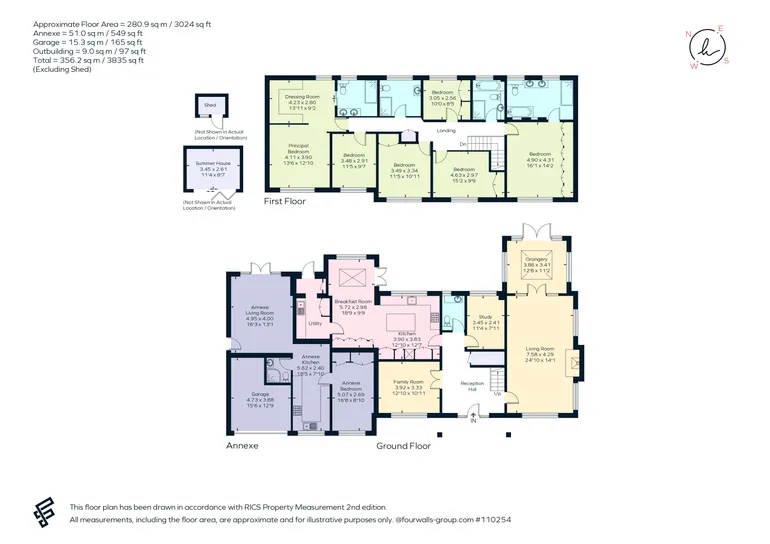 Floorplan 1 for Walkers Ridge, Camberley, GU15