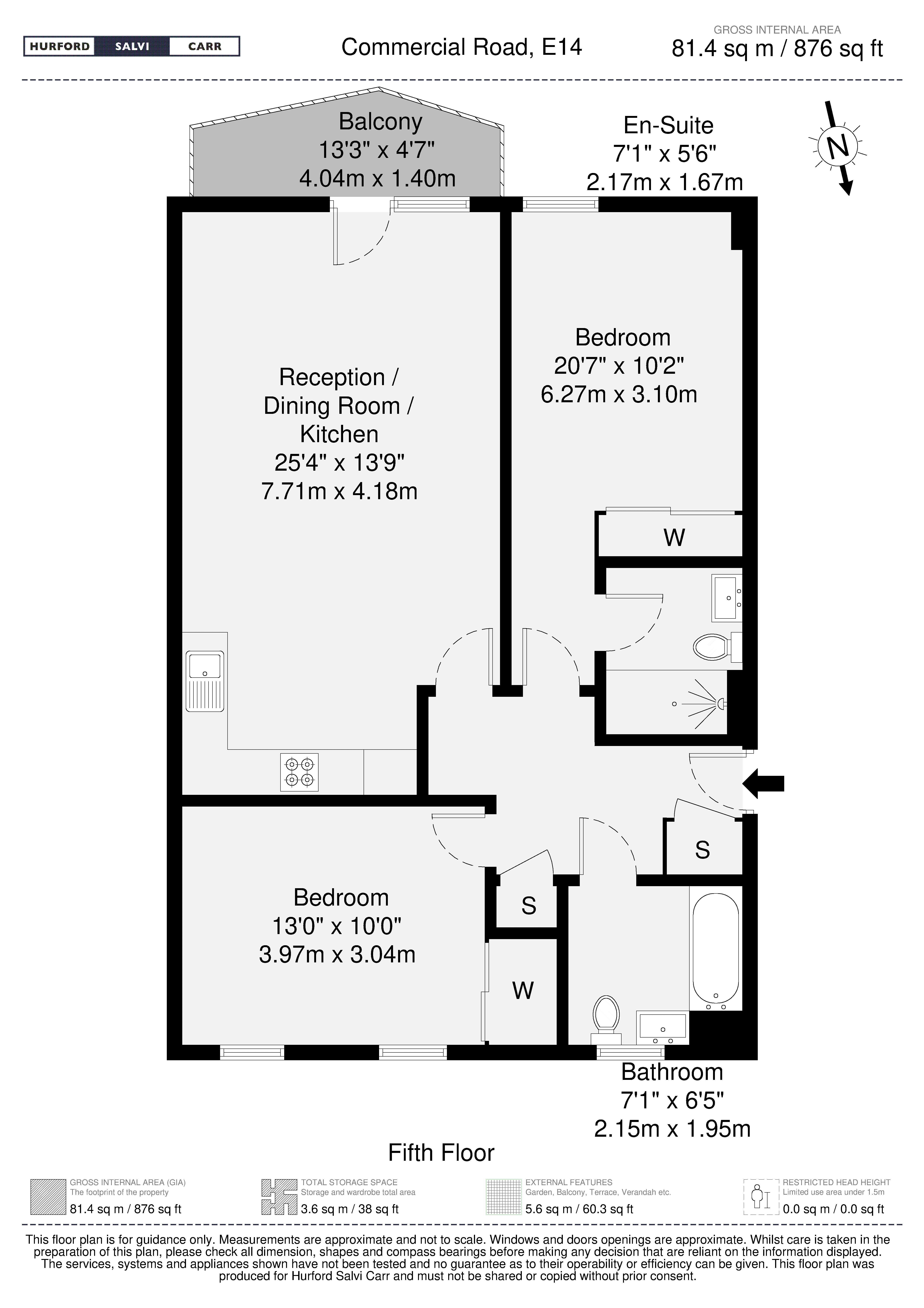 Zenith House, 592 Commercial Road, London, E14 floorplan