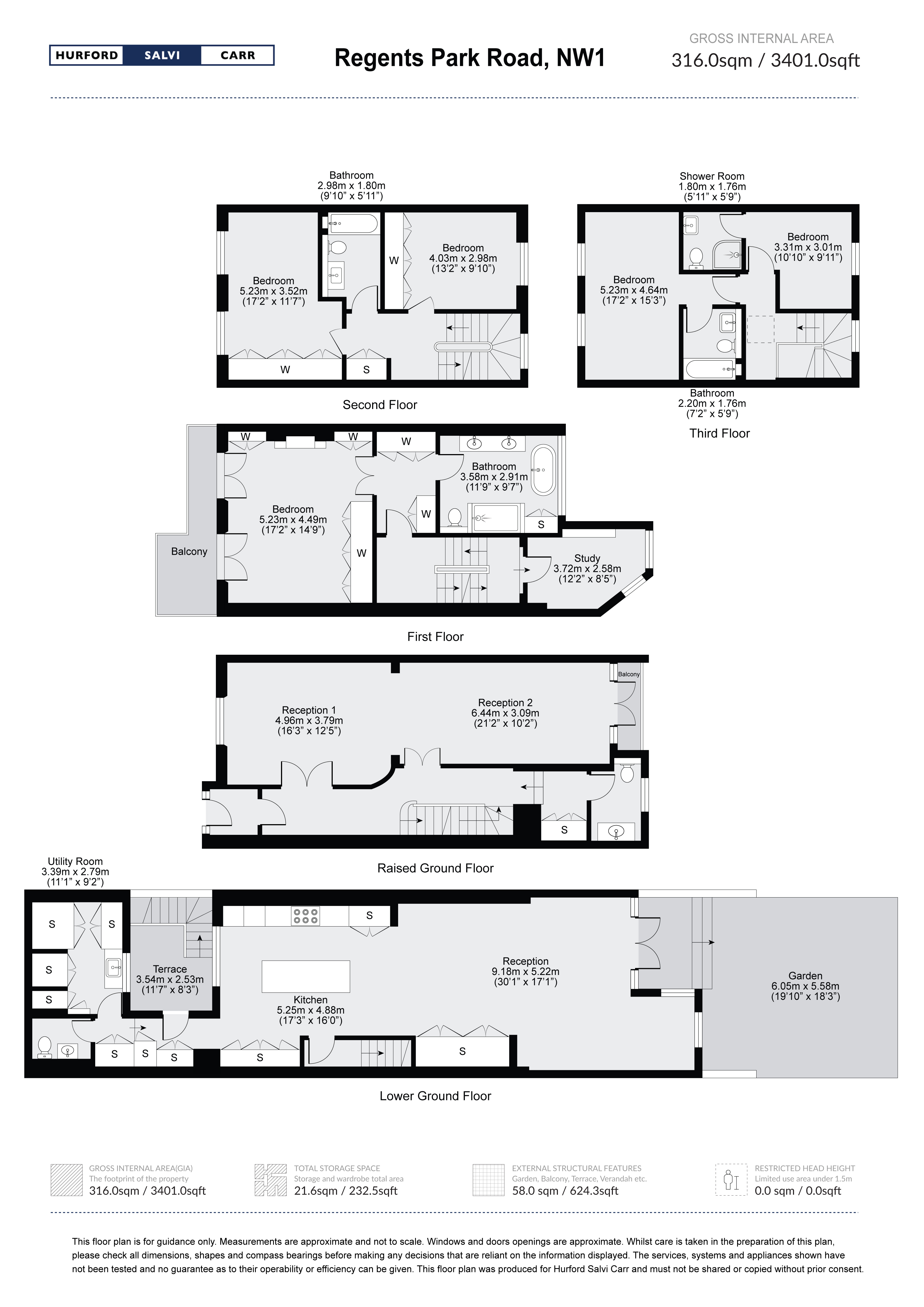 Regents Park Road, Primrose Hill, London, NW1 floorplan