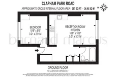 Clapham Park Road, Clapham floorplan 1 out of 1