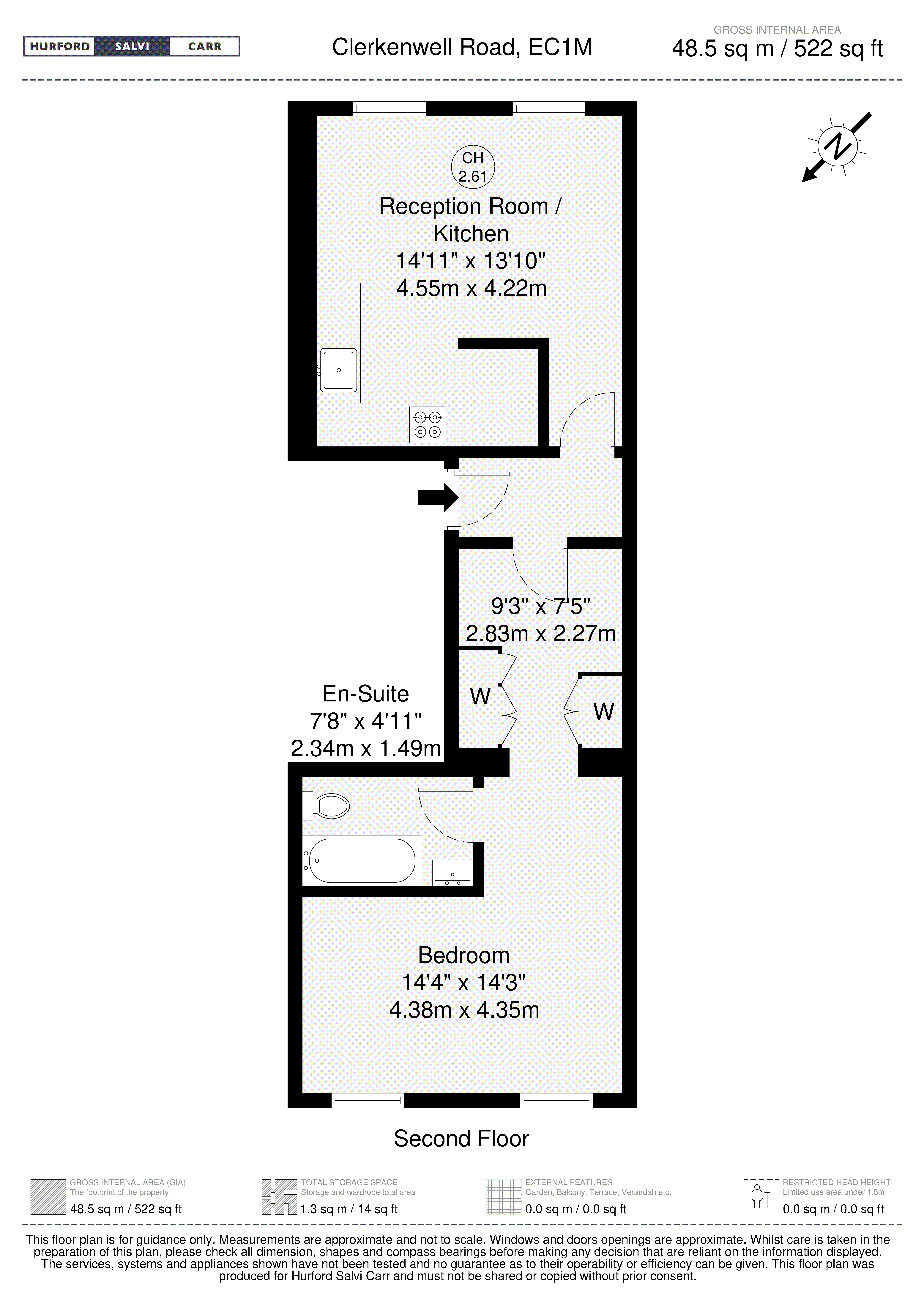 Clerkenwell Road, London, EC1M floorplan