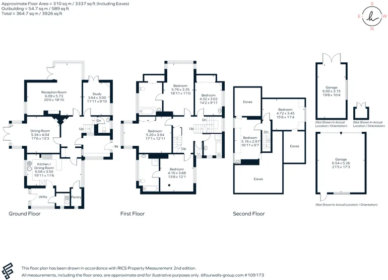 Floorplan 1 for Calthorpe Road, Fleet, GU51