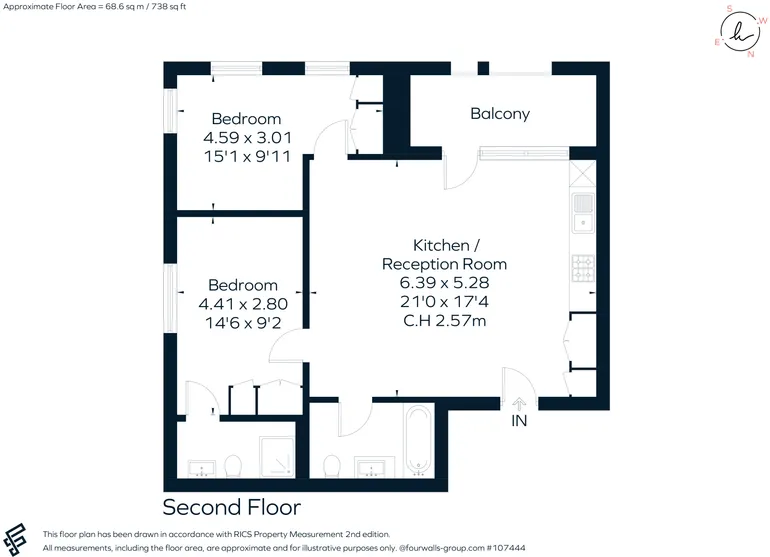 Floorplan 1 for 5 Oberman Road London NW10