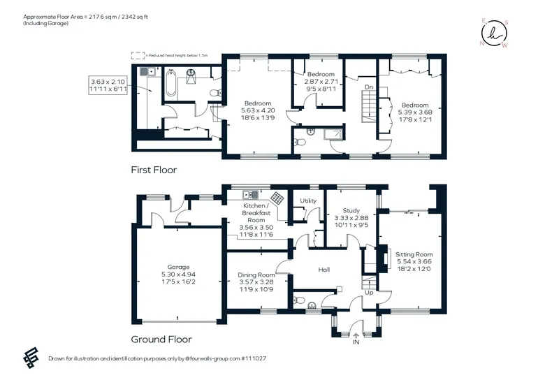 Floorplan 1 for Gaston Lane, Upper Farringdon, GU34