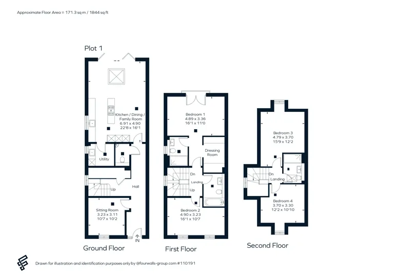 Floorplan 1 for Amersham Road, Beaconsfield, HP9