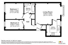 Lake Drive, Peacehaven floorplan 2 out of 2