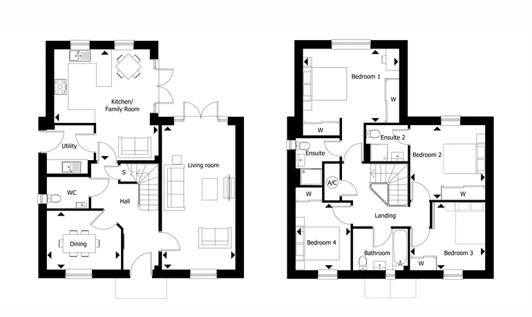 Floorplan 1 for Waters Lane, Banbury, OX17