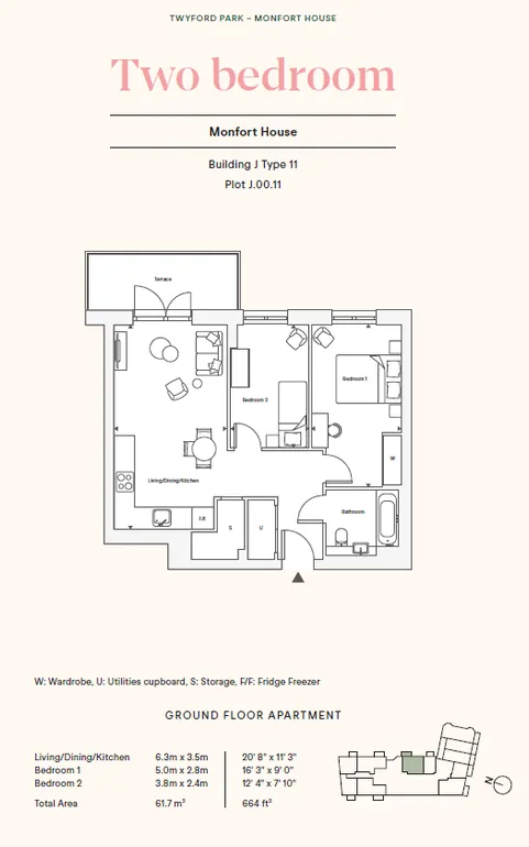 Floorplan 1 for Twyford Abbey Road, London, NW10