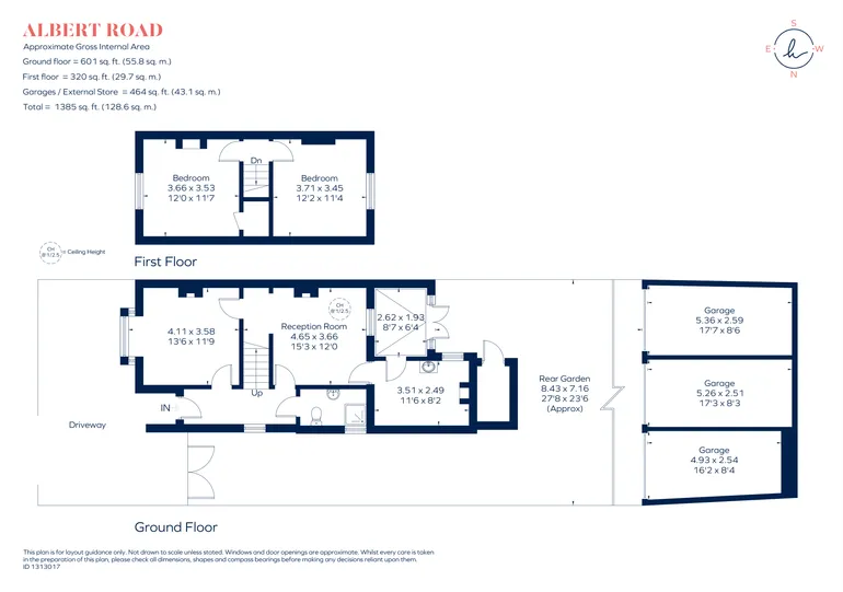 Floorplan 1 for Albert Road, Kingston Upon Thames, KT1