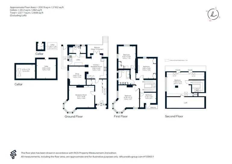 Floorplan 1 for Ditchling Road, Brighton, BN1