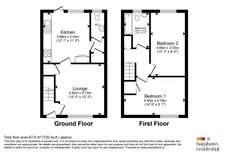 Trilby Close, ASHBOURNE floorplan 1 out of 1