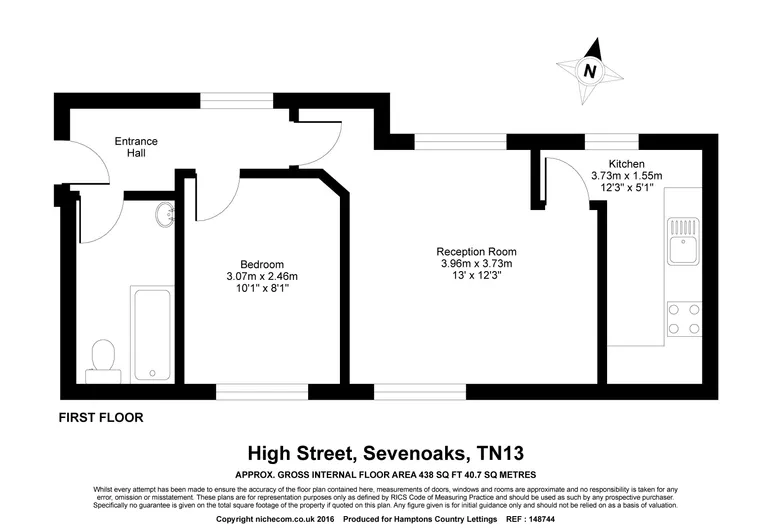 Floorplan 1 for High Street Sevenoaks TN13