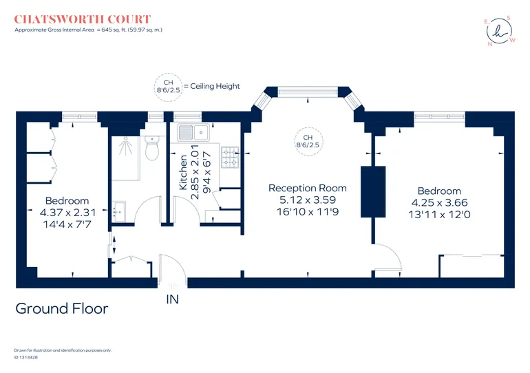 Floorplan 1 for Pembroke Road Kensington W8